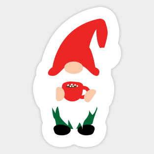 Thomas the holiday gnome Sticker